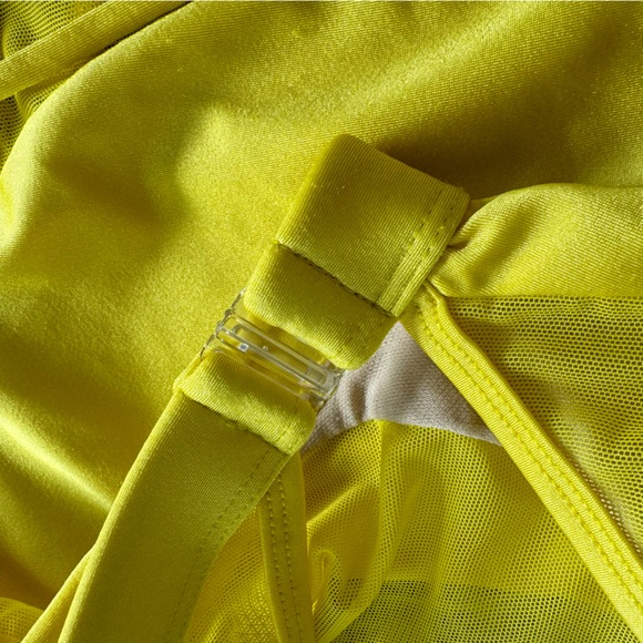 LA Designs Dance Leotard Size Child Large Yellow - Picture 4 of 9